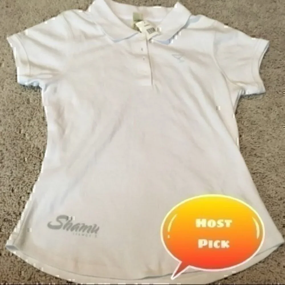 Girls size xlarge white Shamu Sea World polo